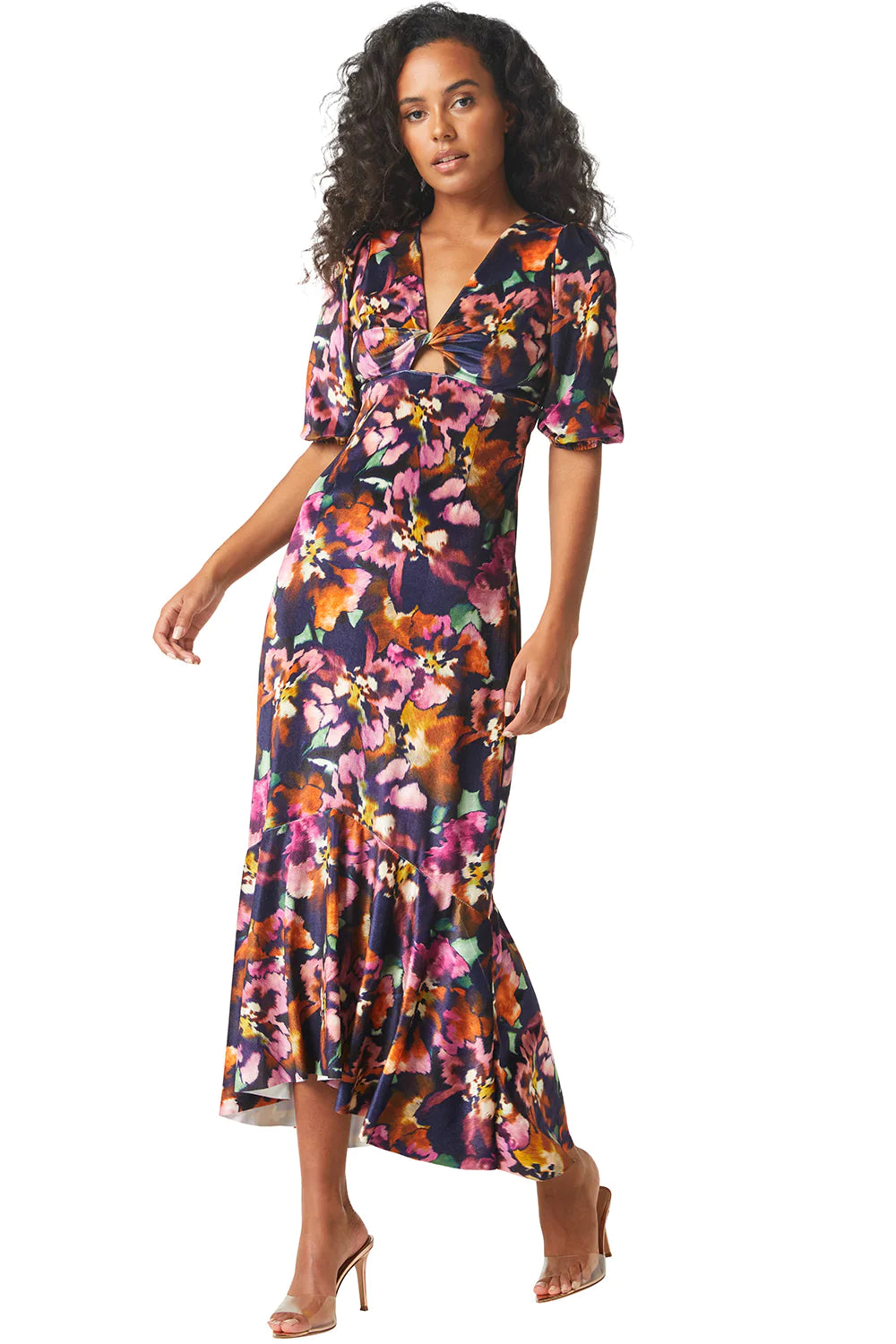 WALLIS DRESS - LIBRA VELVET