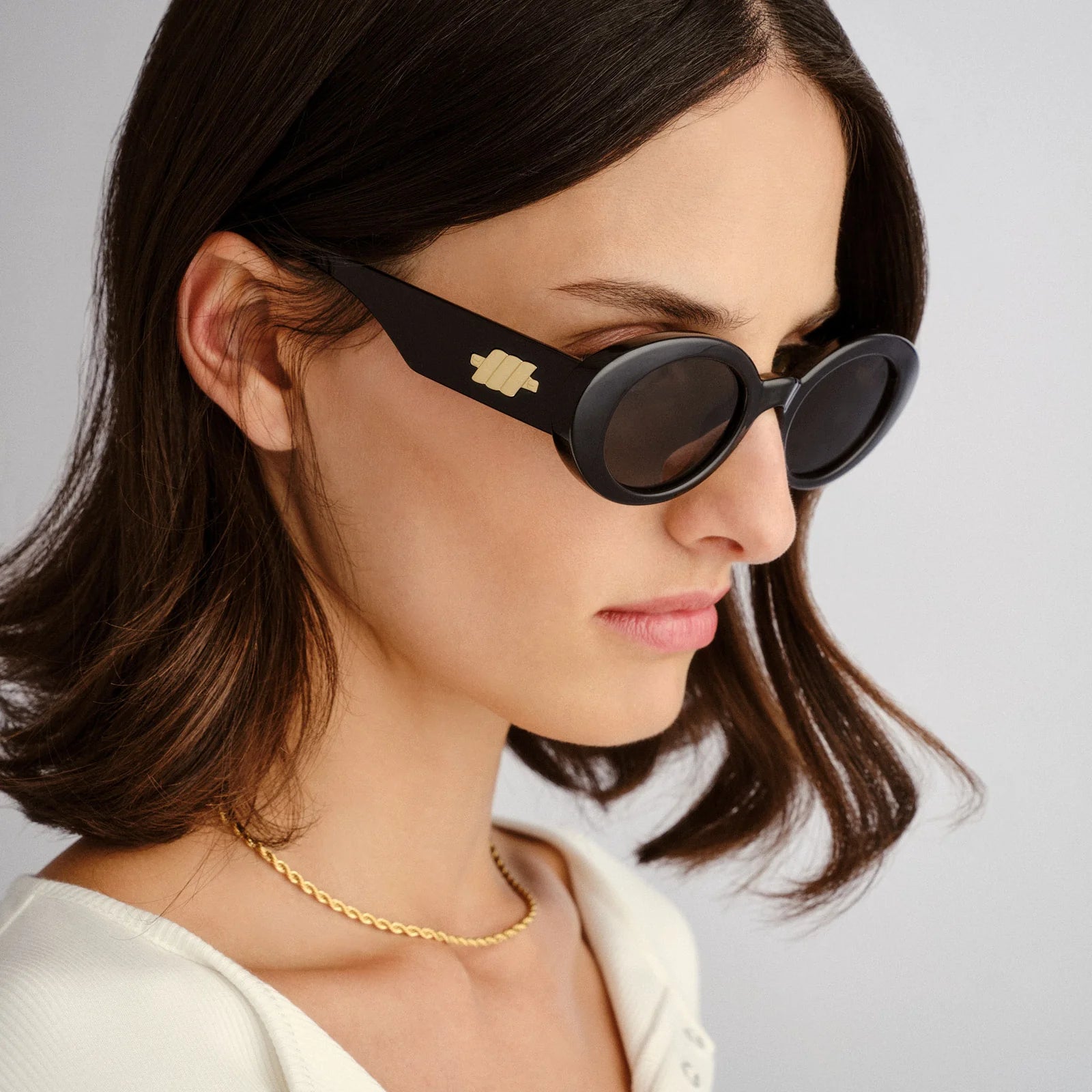 NOUVEAU VIE SUNGLASSES - BLACK/GREEN