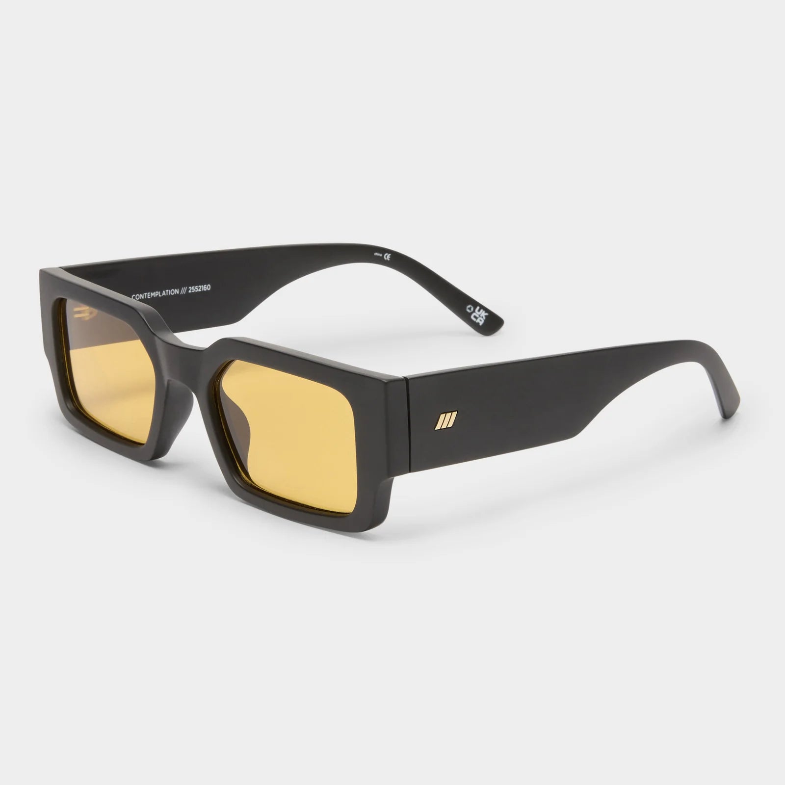 CONTEMPLATION SUNGLASSES - MATTE BLACK
