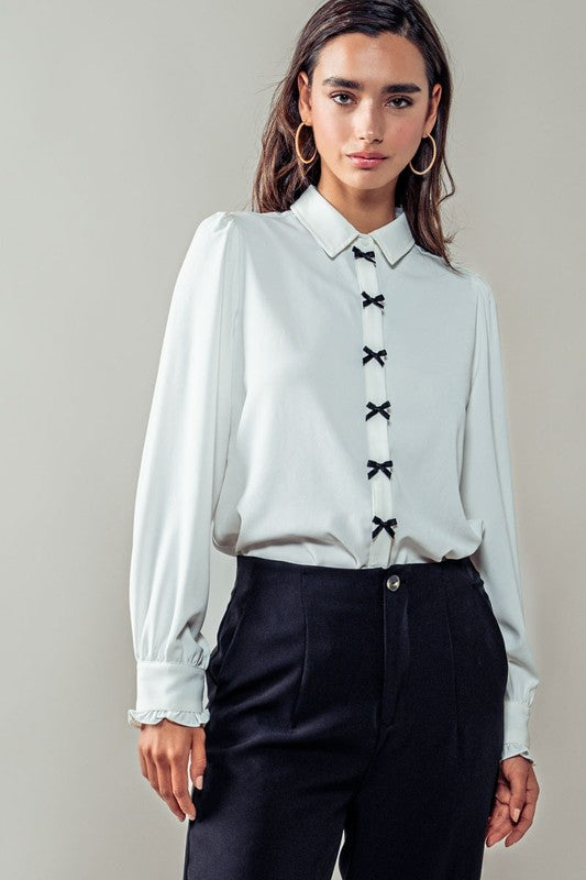 VALERIE TOP - OFF-WHITE