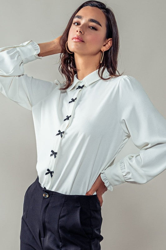 VALERIE TOP - OFF-WHITE