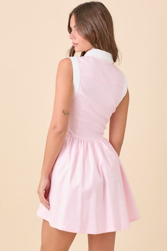 QUINN LOW WAIST MINI DRESS