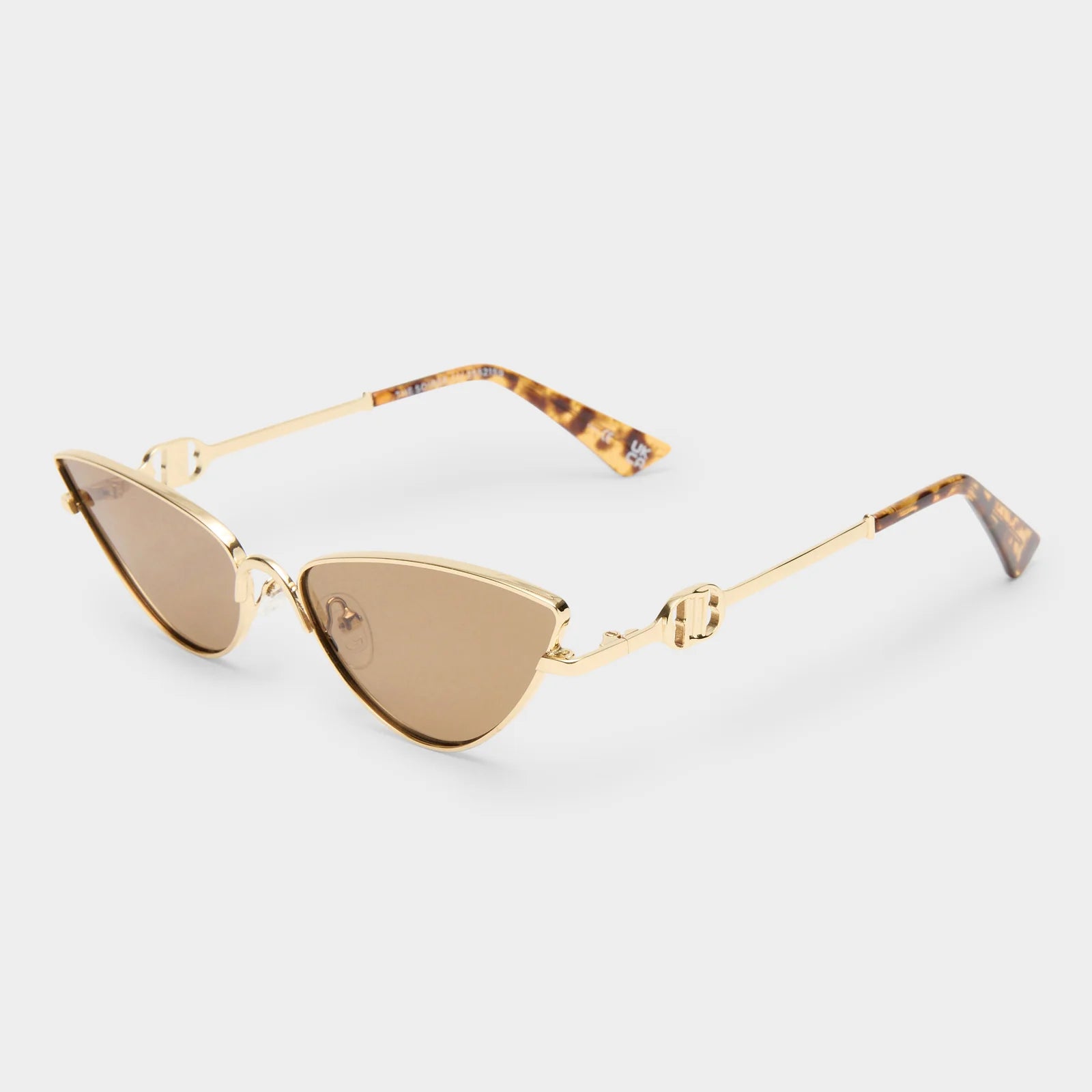 THE SOIREE SUNGLASSES - BRIGHT GOLD/BROWN