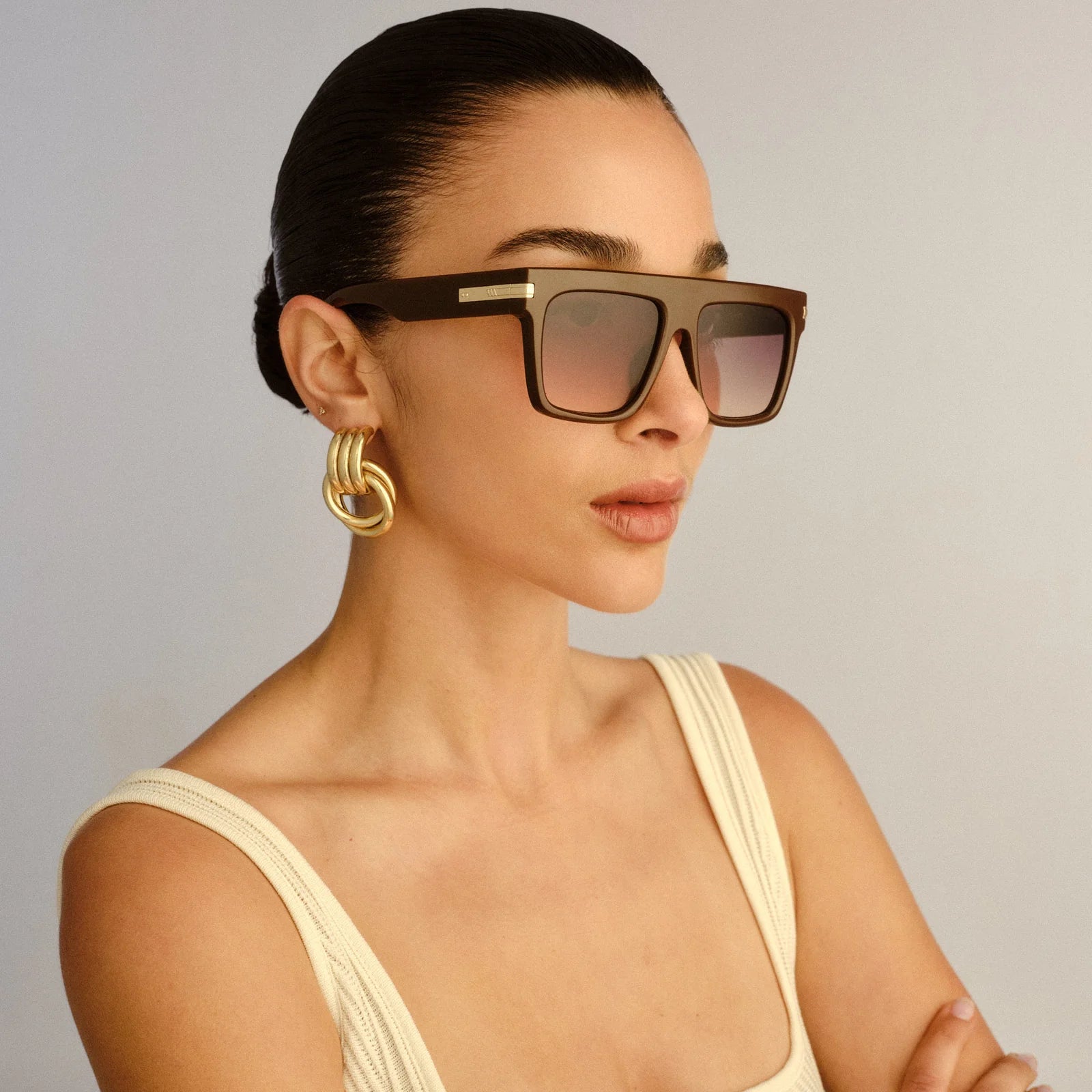 OFFSIDE + SUNGLASSES - DARK COCOA
