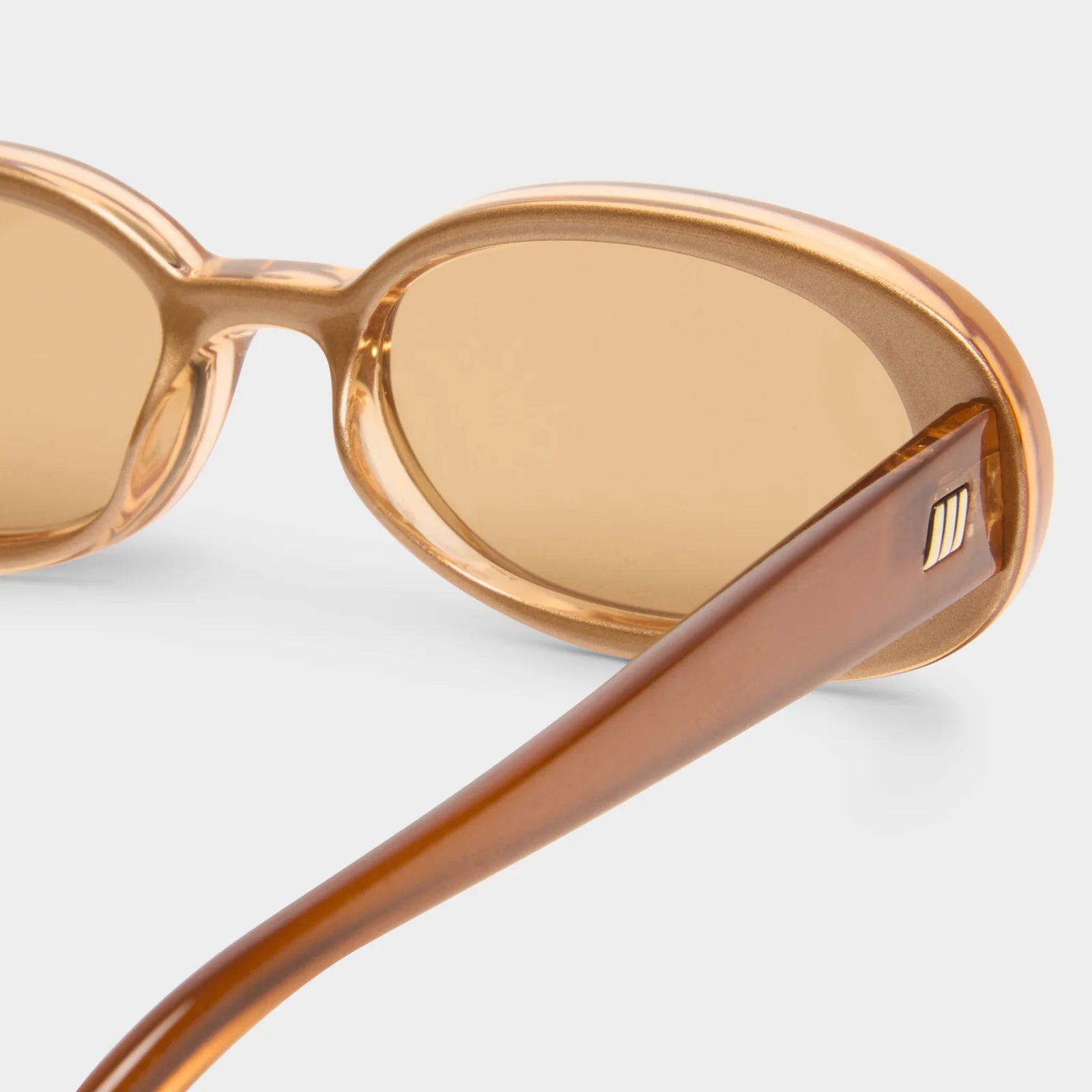 OUTTA LOVE SUNGLASSES - CARAMEL TAN TINT