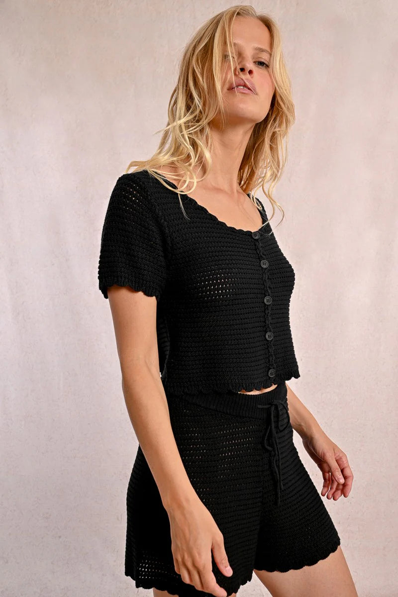 CECILIA CROCHET SHORT