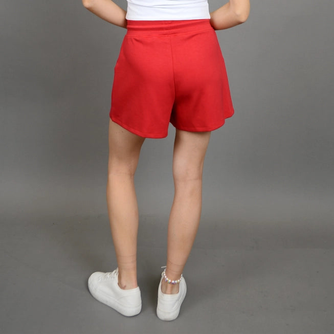SENZA KNIT SHORT - CHERRY RED