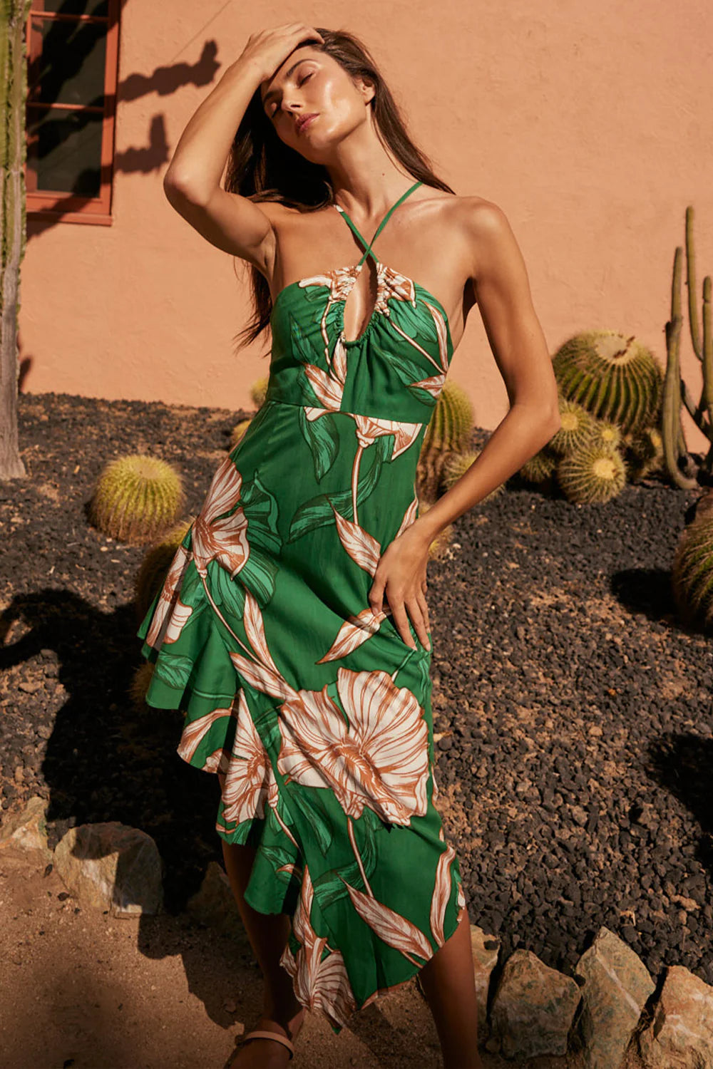 VALERIA DRESS - CARTAGENA FLORA