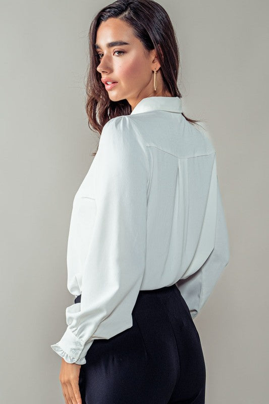 VALERIE TOP - OFF-WHITE