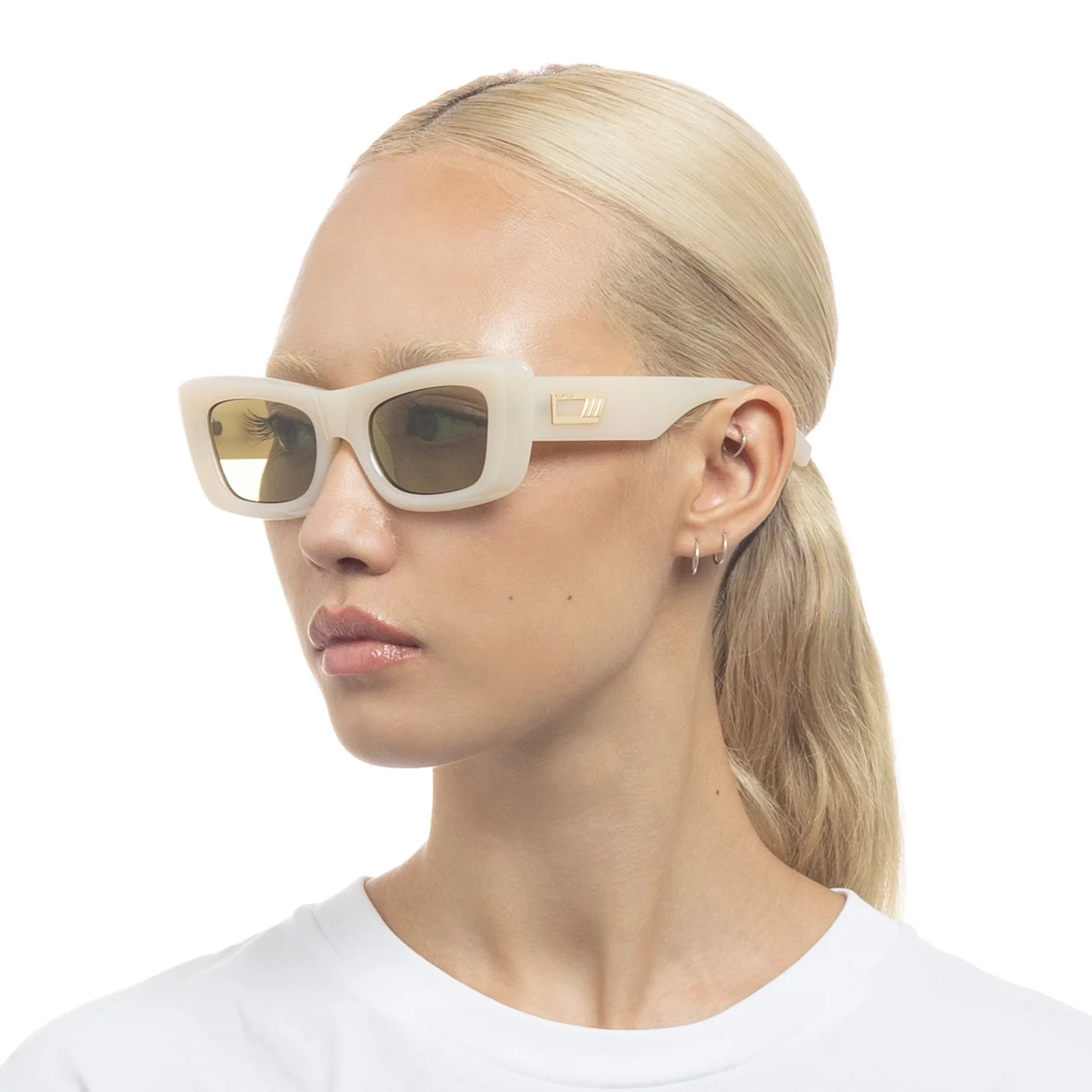 DOPAMINE SUNGLASSES - MILKY ALMOND