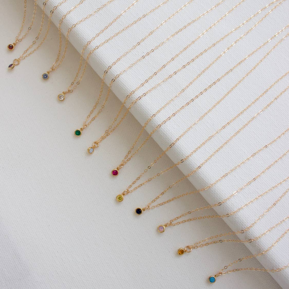 MINI BIRTHSTONE NECKLACE
