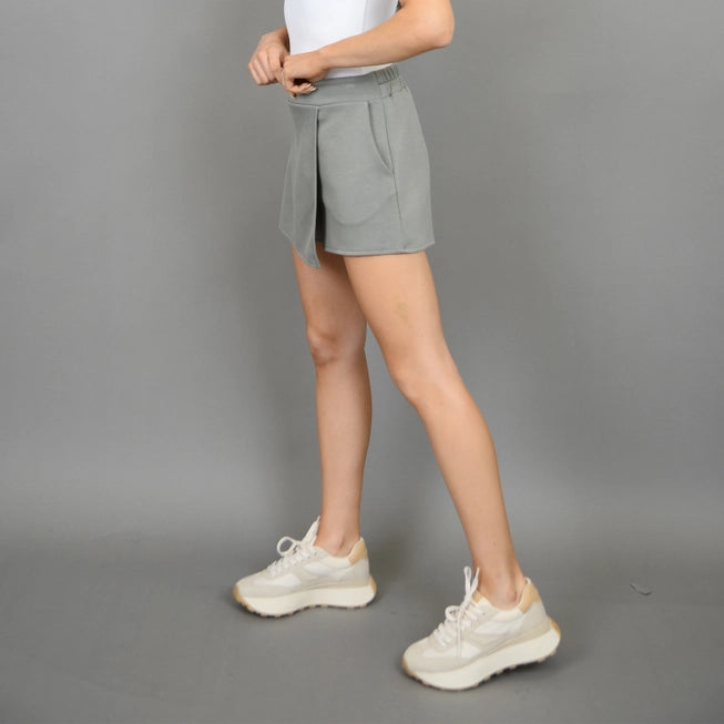 STARRY KNIT SKORT - SAGE