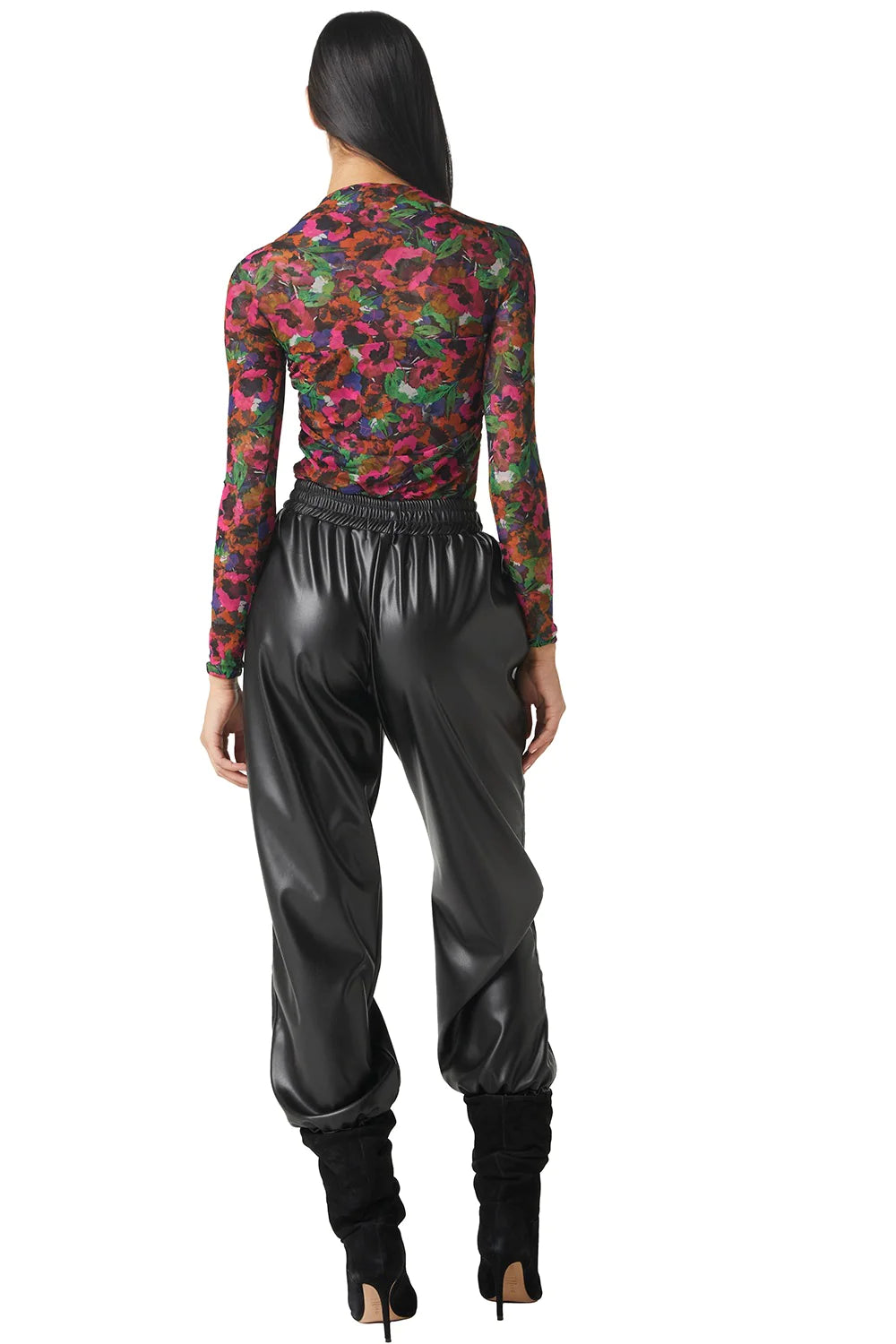 HAYWORTH BODYSUIT - JEWEL TONE FLORA