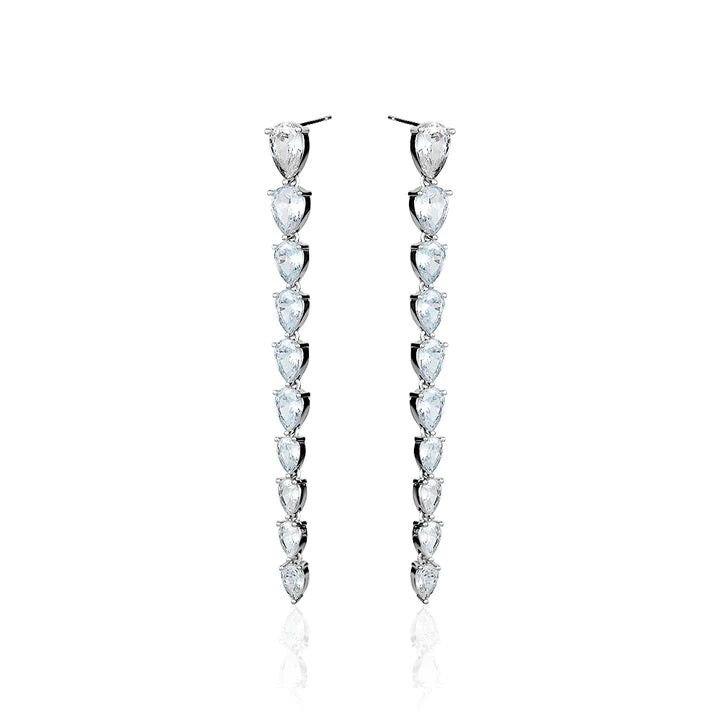 DIAMOND LOVE EARRINGS - GOLD