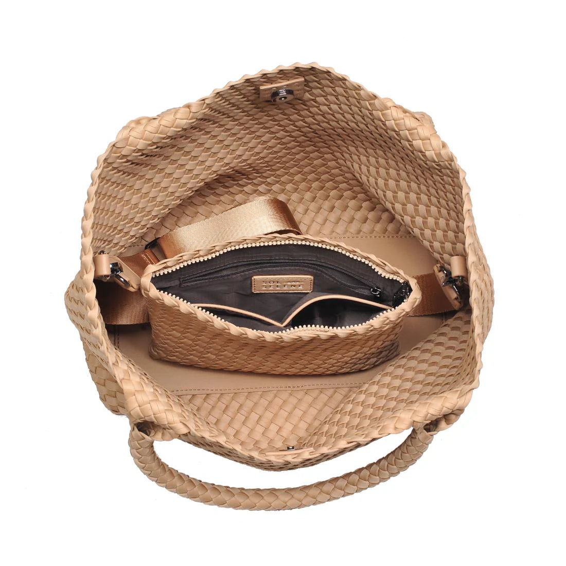SKY'S THE LIMIT - MEDIUM TOTE - SAND