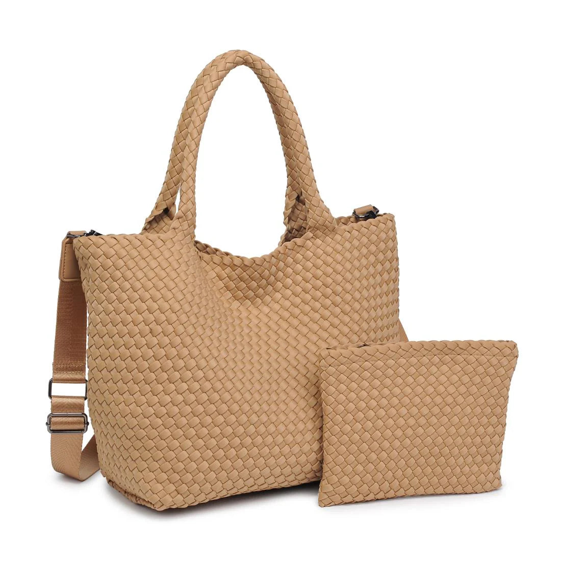 SKY'S THE LIMIT - MEDIUM TOTE - SAND