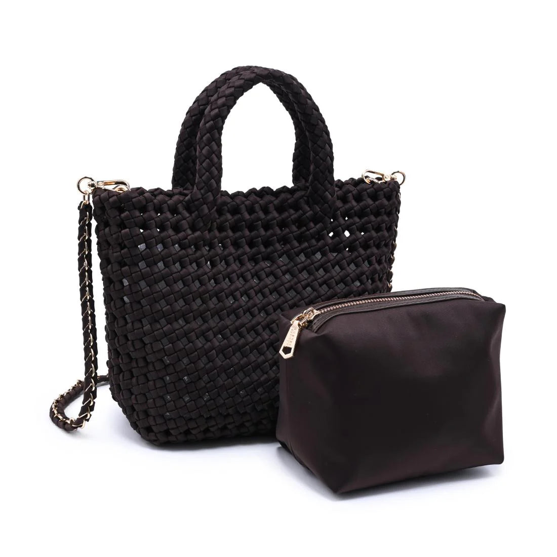 AMBROSIA SMALL CROSSBODY - CHOCOLATE