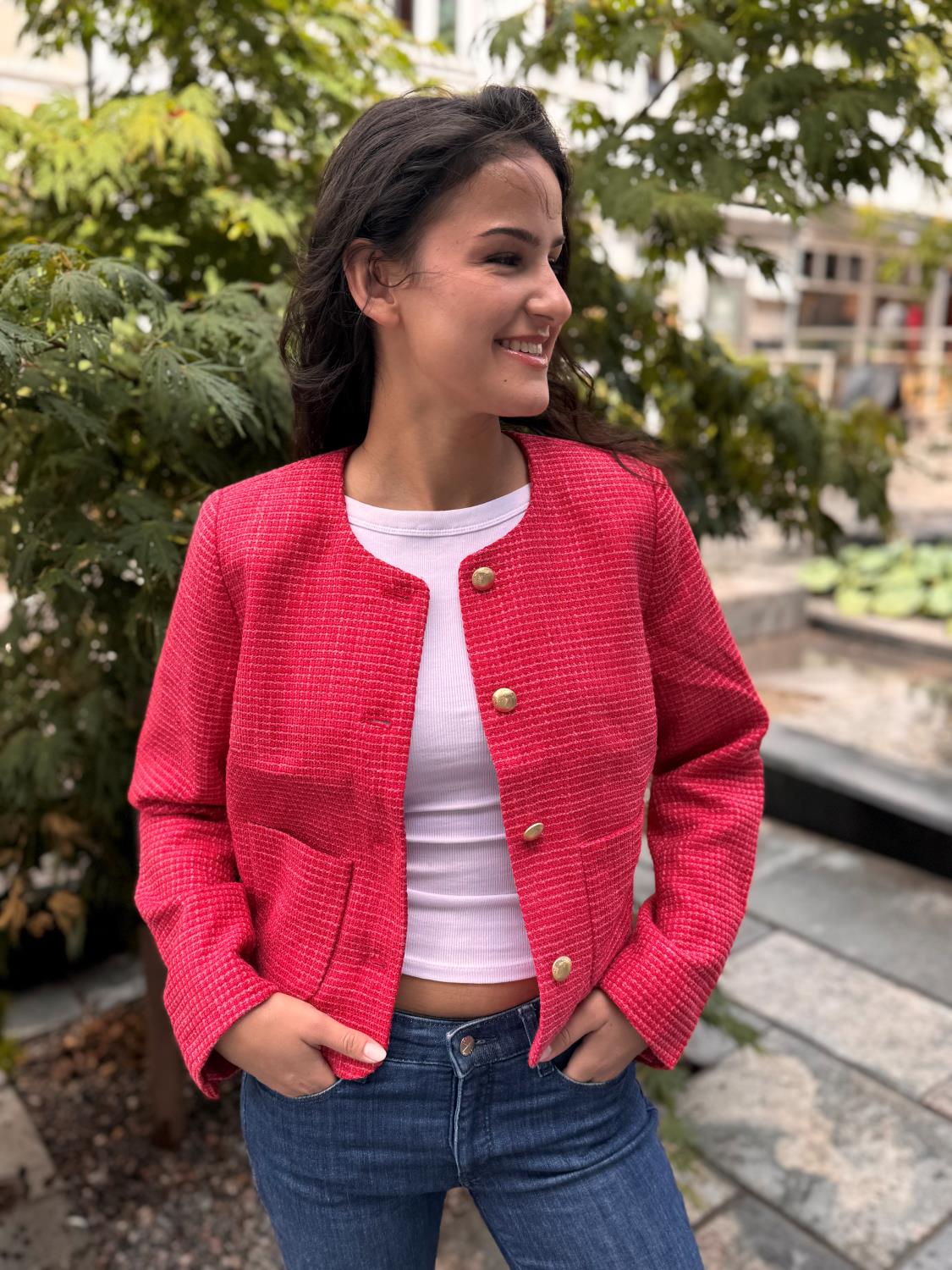 NUSAFFRON BLAZER
