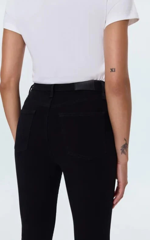 LENNON HIGH RISE PANT - NOIR