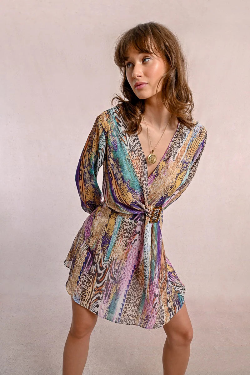 MULTICO PAOLO PRINTED DRESS