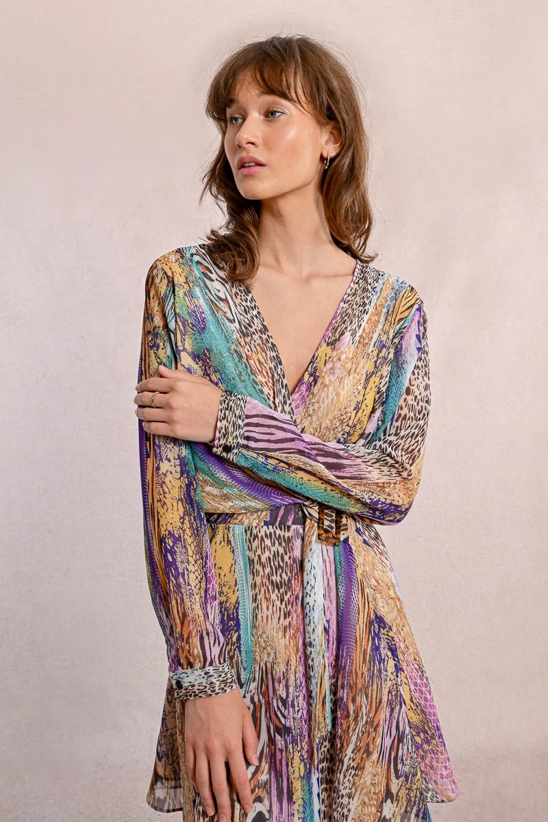 MULTICO PAOLO PRINTED DRESS