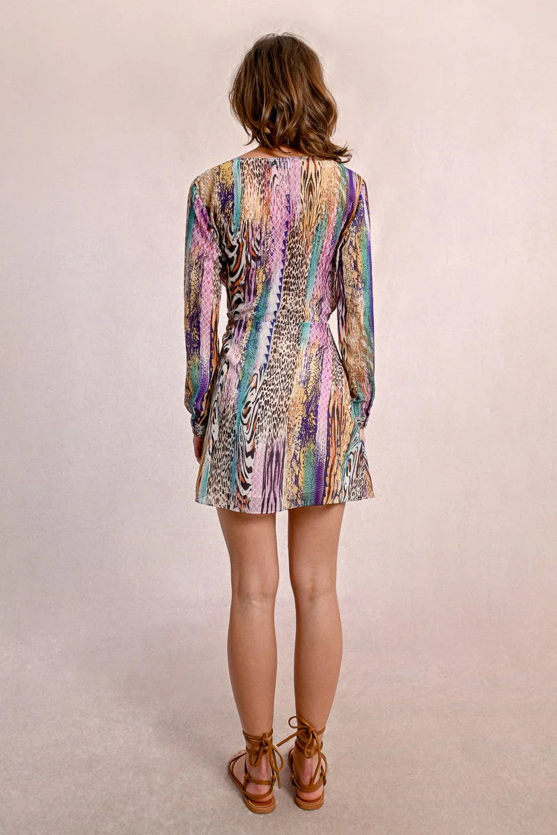 MULTICO PAOLO PRINTED DRESS