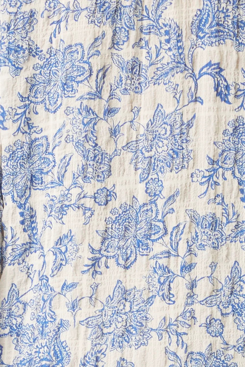 EIGHT DRESS - BLUE CRUSH TOILE