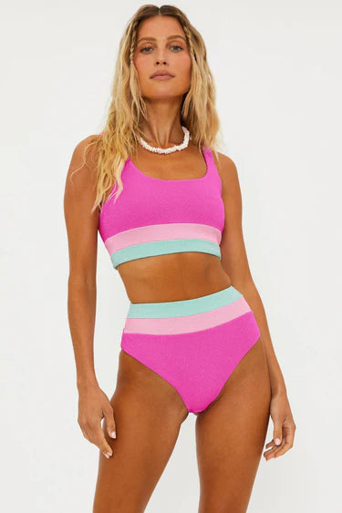 MACKENZIE & HEIDI SWIMSET - BLOSSOM COLORBLOCK