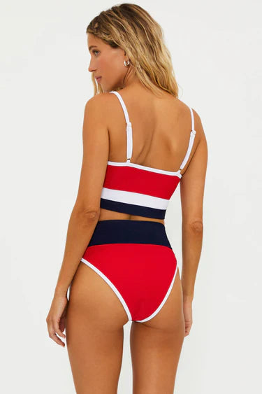 EVA & EMMY SWIMSET - AMERICANA COLORBLOCK