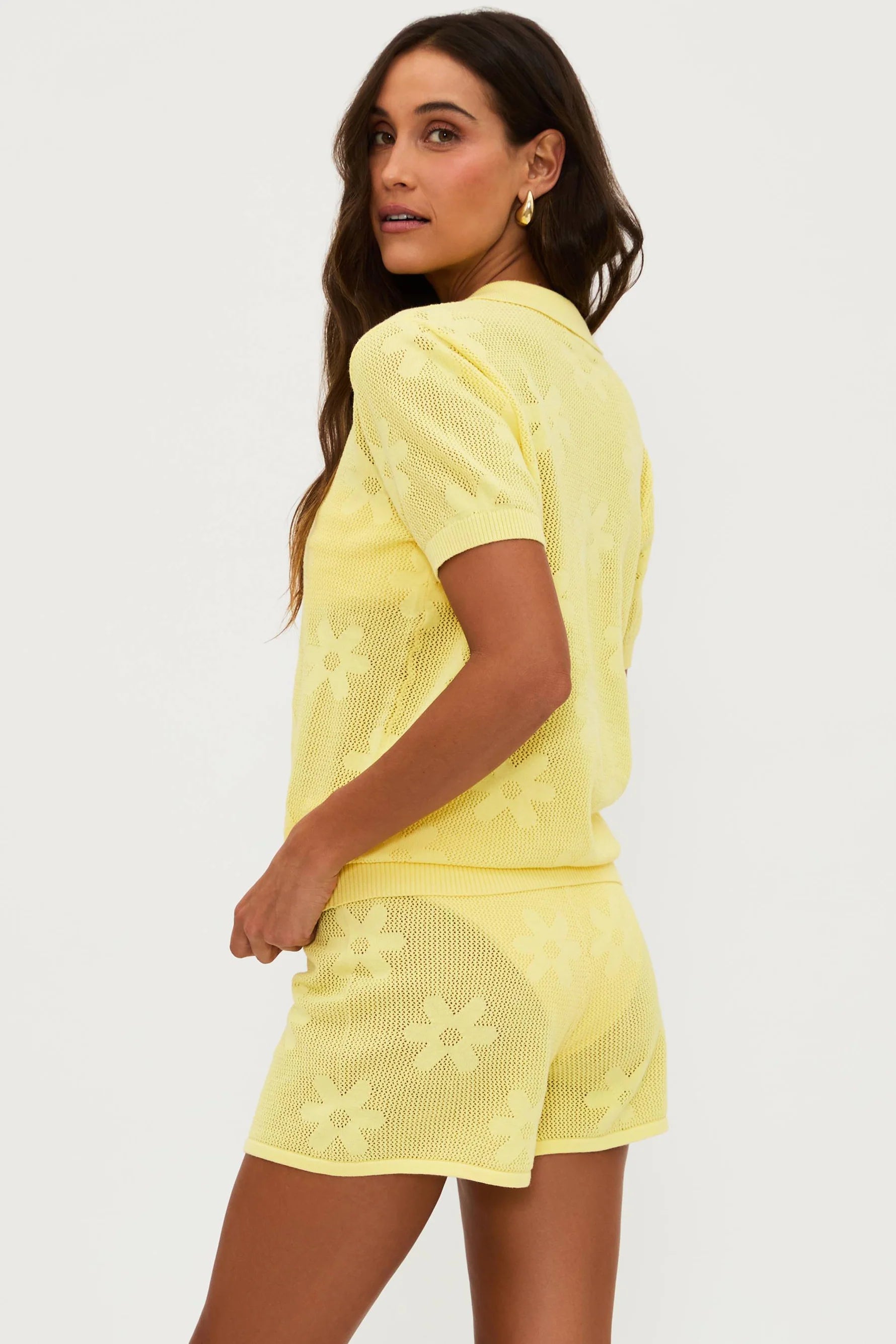 BALBOA BEACH COVER UP SET - BUTTER BLOSSOM