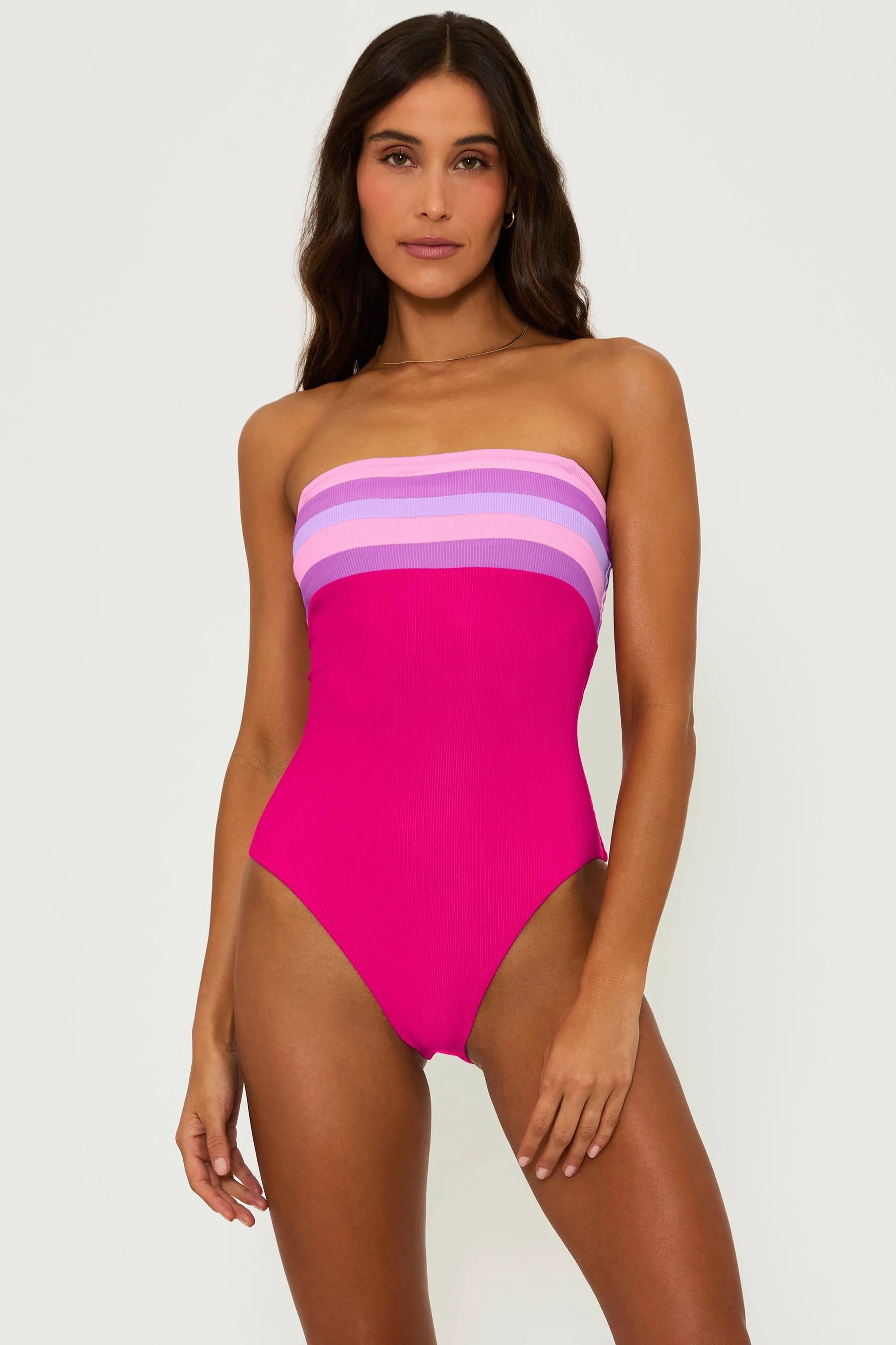 JESSA ONE PIECE SWIMSUIT - RASPBERRY