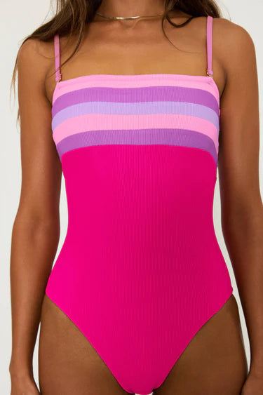 JESSA ONE PIECE SWIMSUIT - RASPBERRY