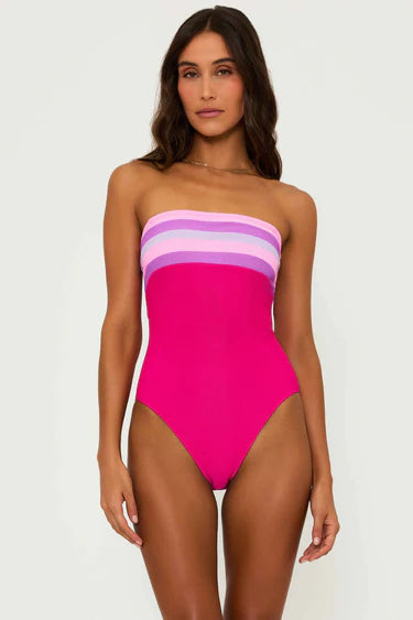 JESSA ONE PIECE SWIMSUIT - RASPBERRY