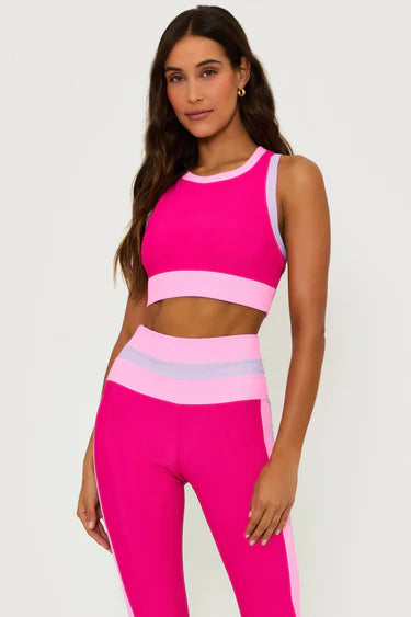GWEN TOP - RASPBERRY