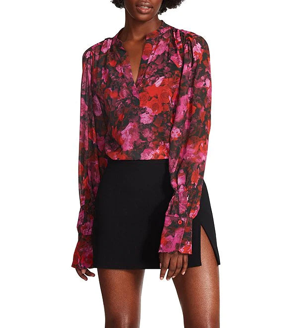 HUDSON BLOUSE - FLORAL (ONLINE ONLY)