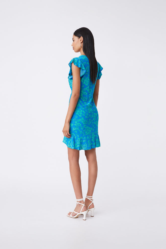 CALIE DRESS - LAGOON