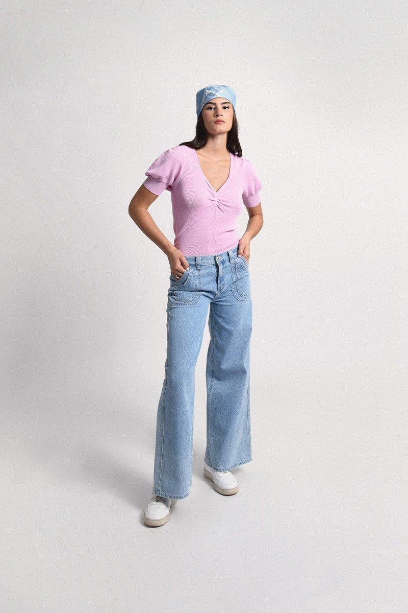 MIA SWEATER - ROSE