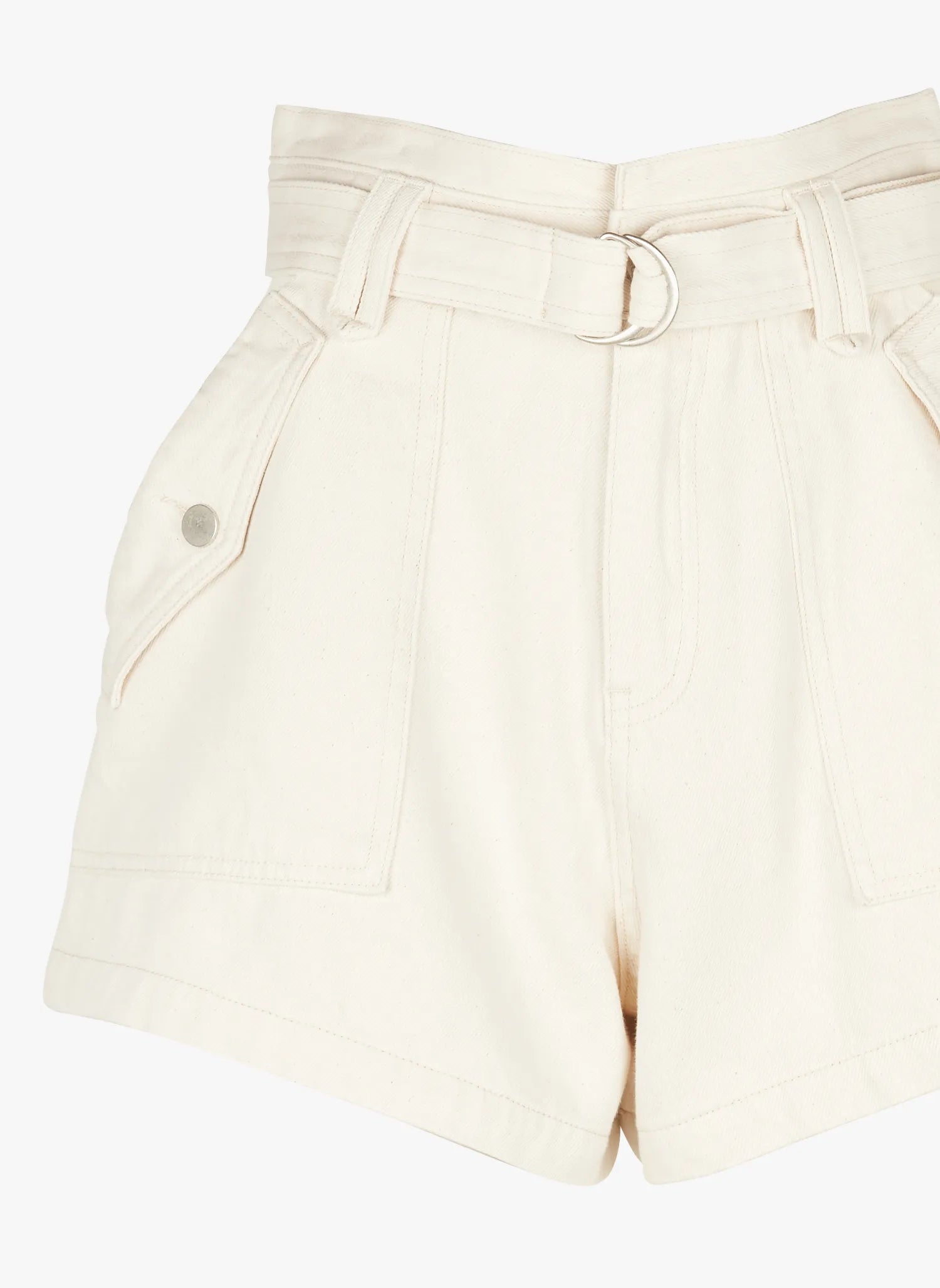 KABIL SHORT - BLANC CASSE