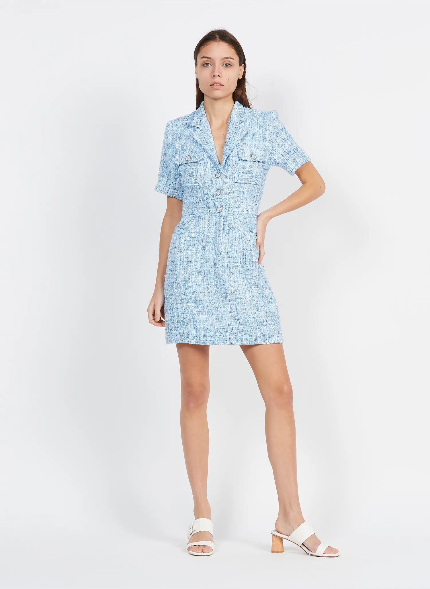 COLETTE DRESS - BLEU