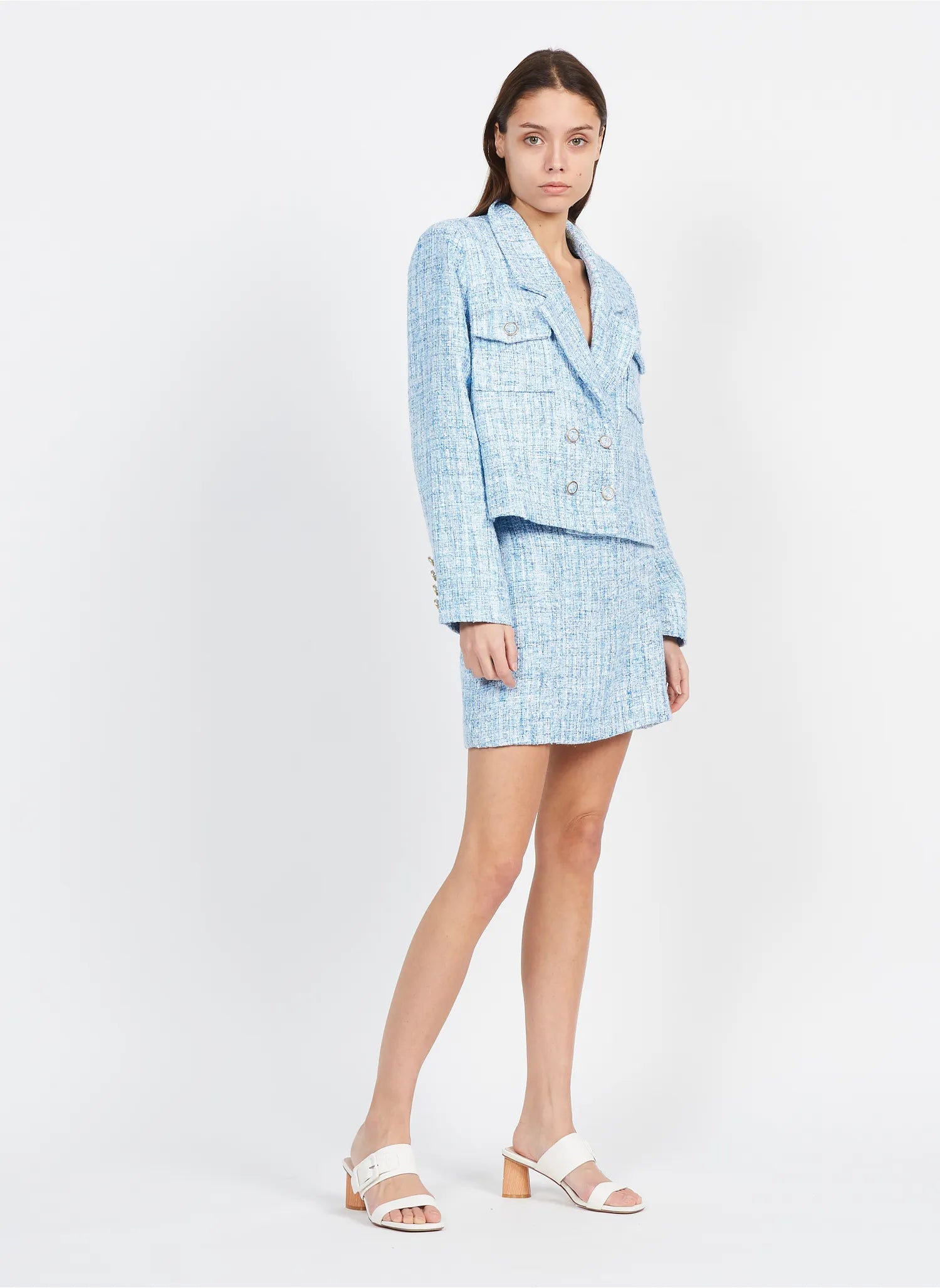 DIVA BLAZER - BLEU
