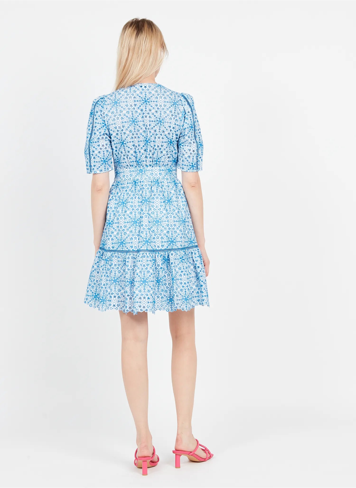 CHELSEA DRESS - BLEU