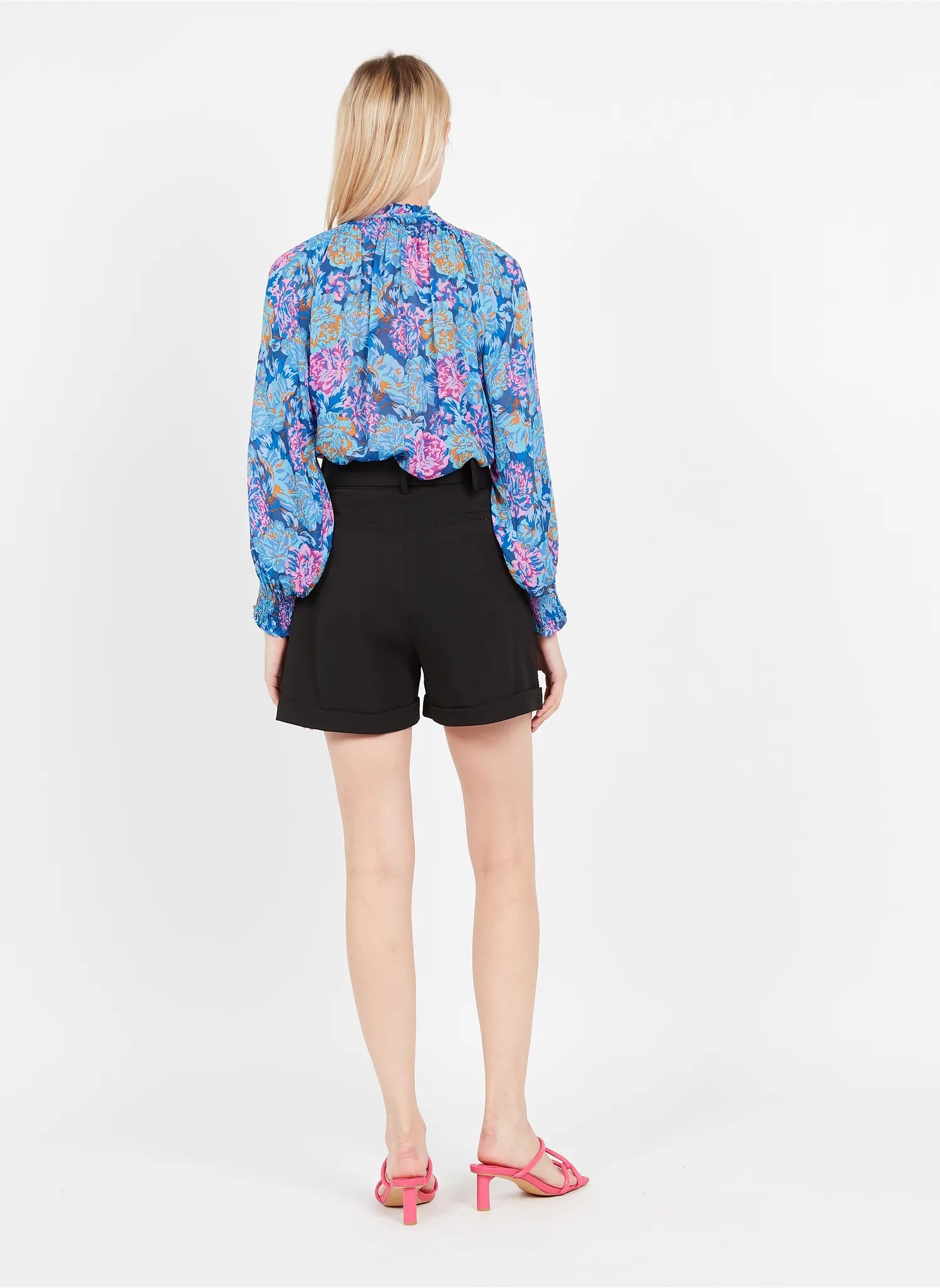 LINDA BLOUSE - BLEU