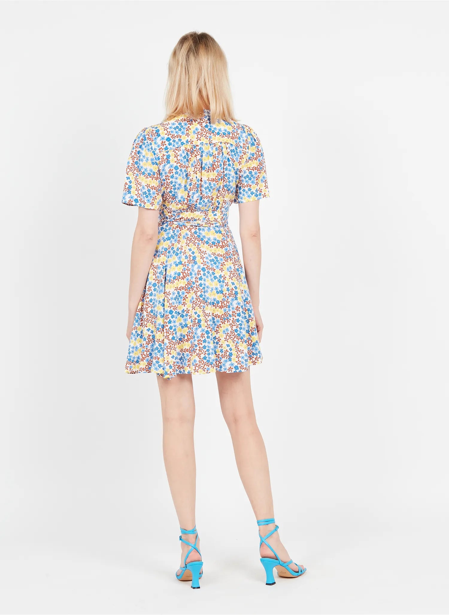 CALLISTA DRESS - BLEU