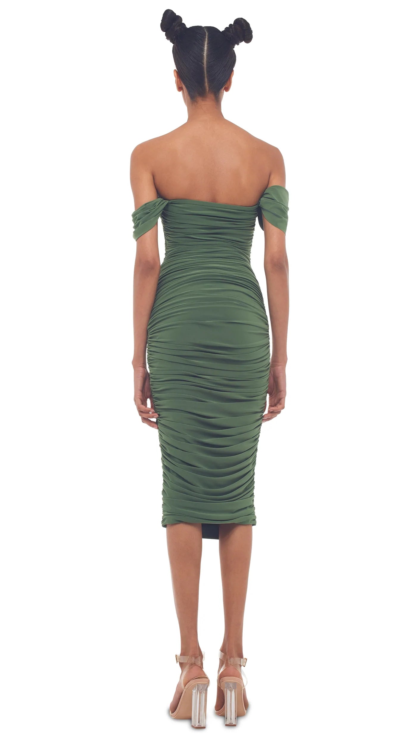 WALTER DRESS WING SLEEVE - CELADON