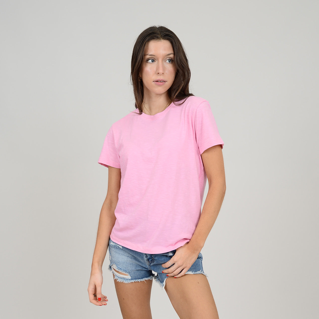 OLIVIANNA TEE - COTTON CANDY