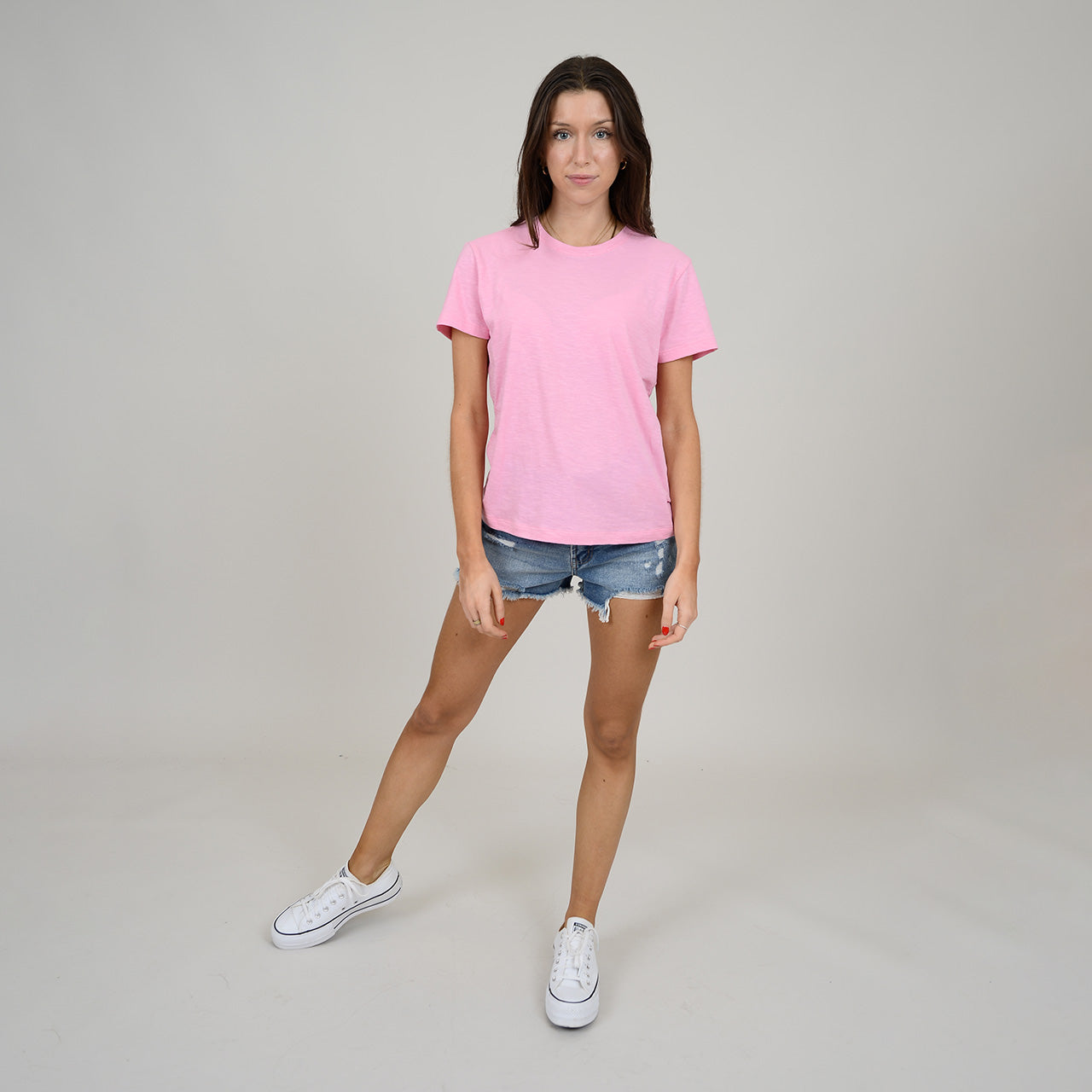 OLIVIANNA TEE - COTTON CANDY