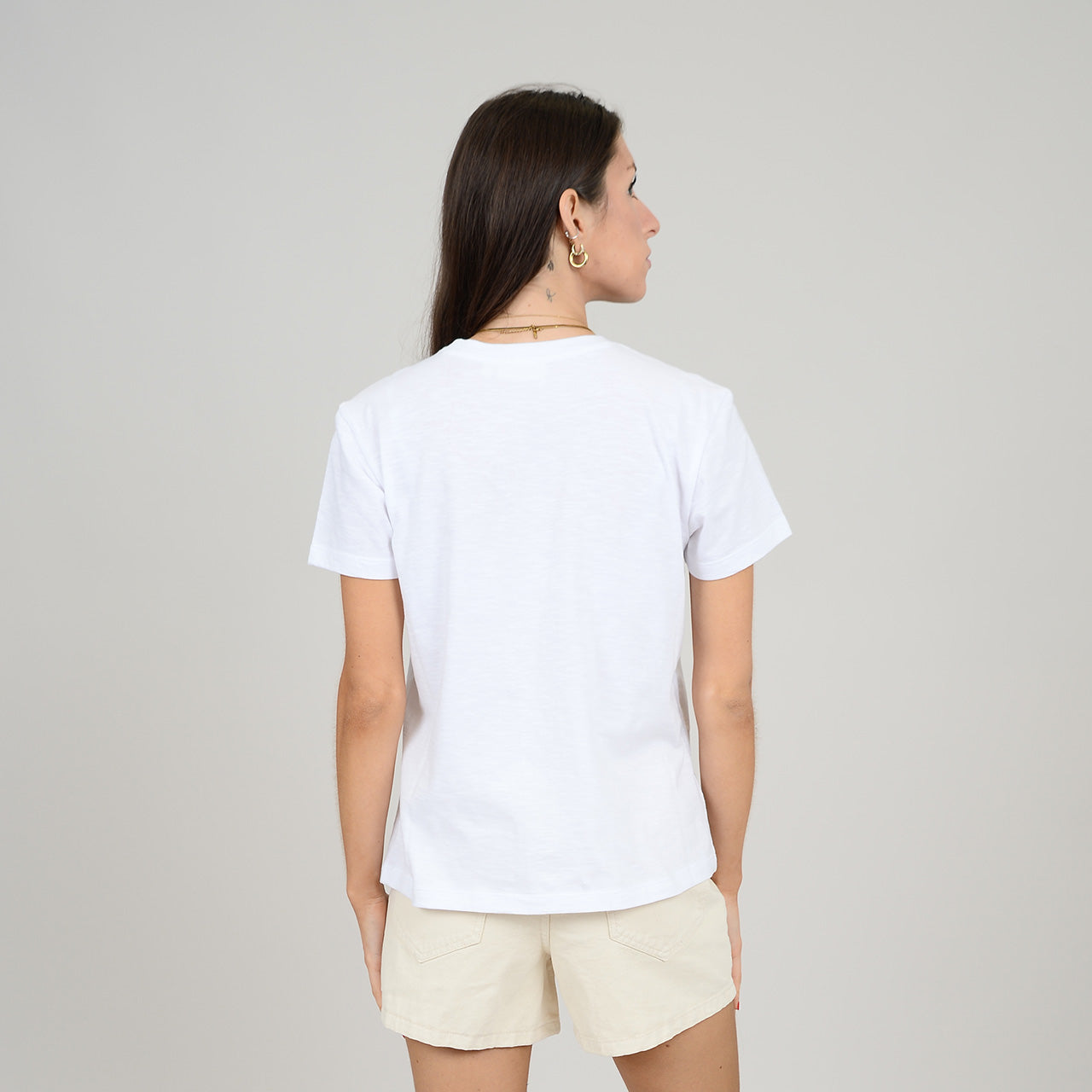 OLIVIANNA TEE - WHITE