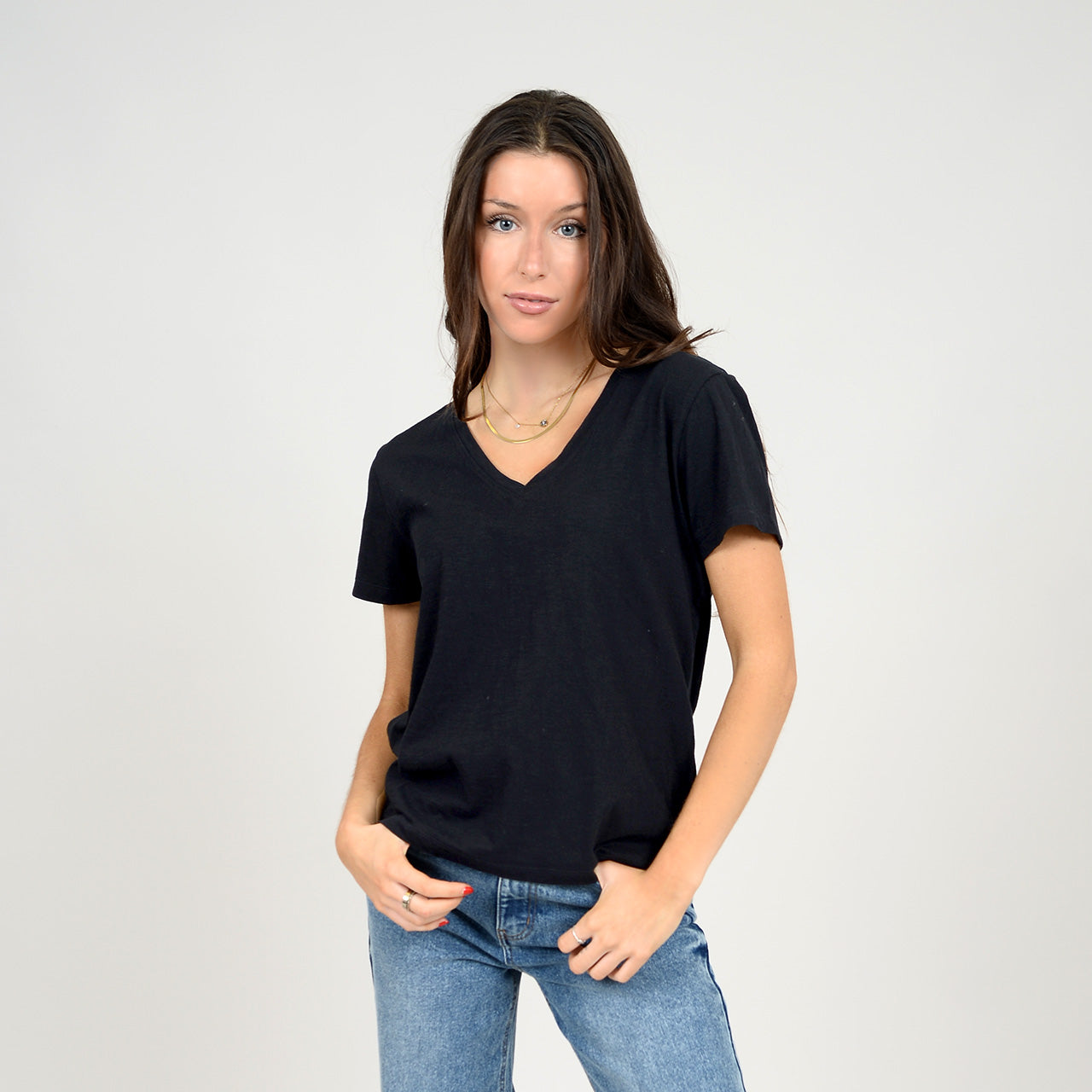 VANNA TEE - BLACK