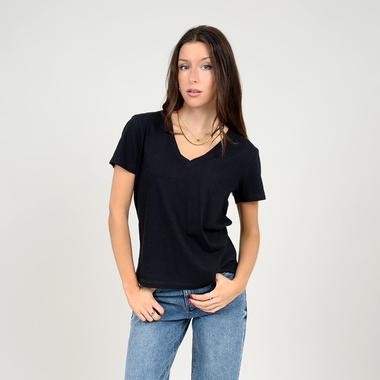 VANNA TEE - BLACK