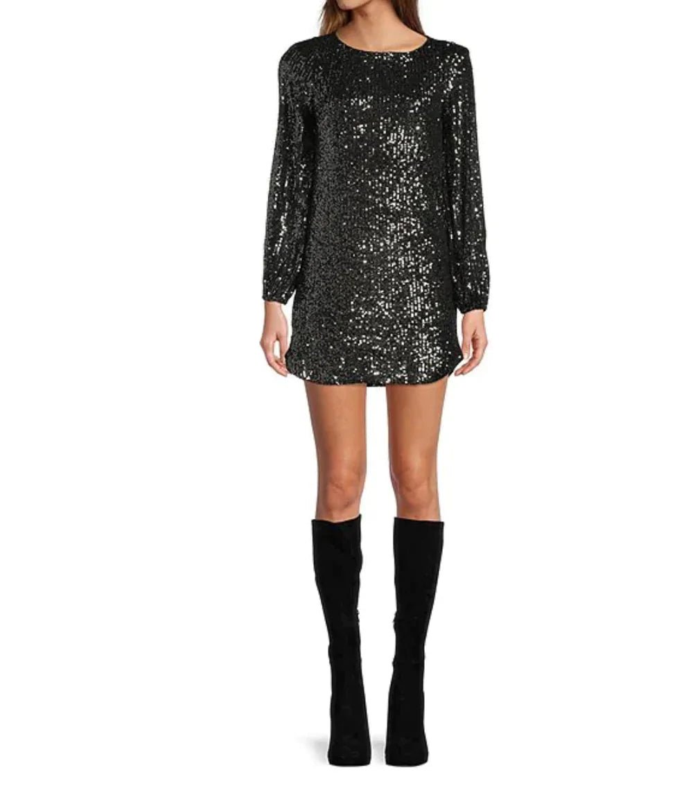 DELOREAN DRESS - GUNMETAL
